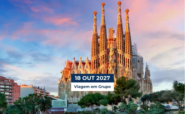 Portugal e Espanha com Sagrada Família