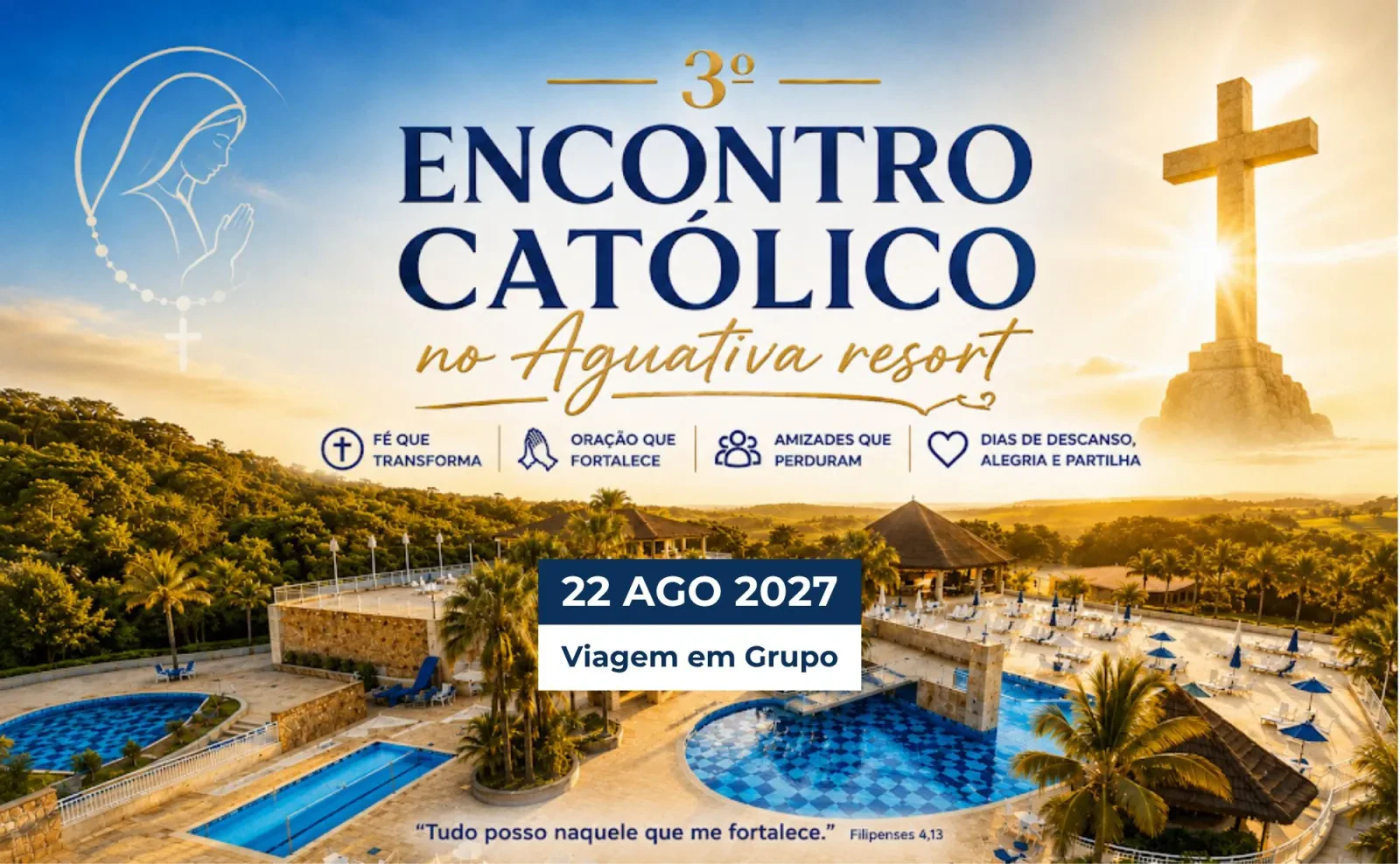 ENCONTRO CATÓLICO no Aguativa Resort