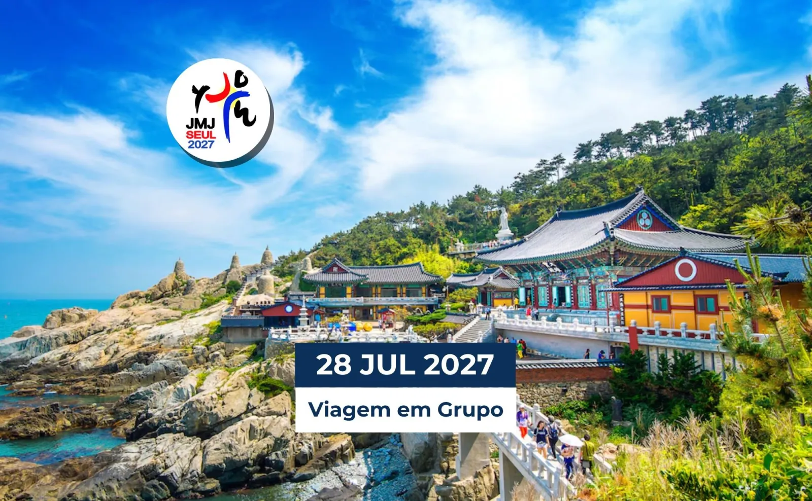 JMJ - Busan e Seul com Hotel